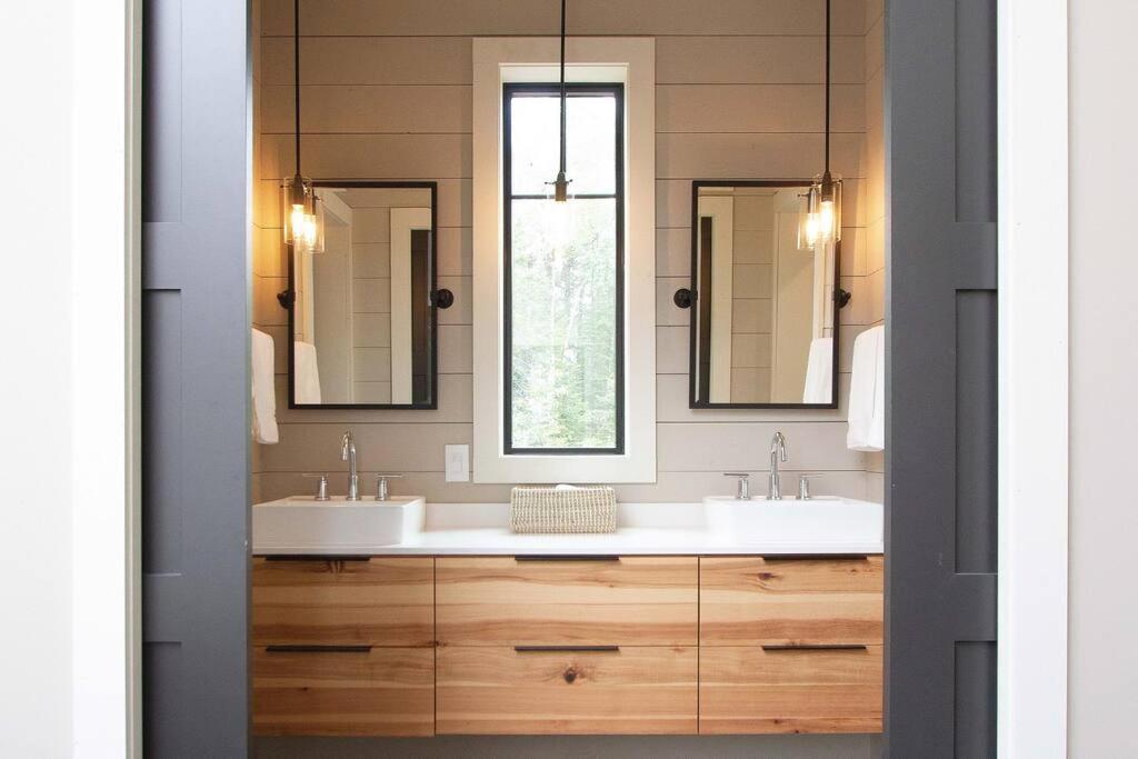 New Rustic Modern Cabin At Lutsen Mountains Extérieur photo
