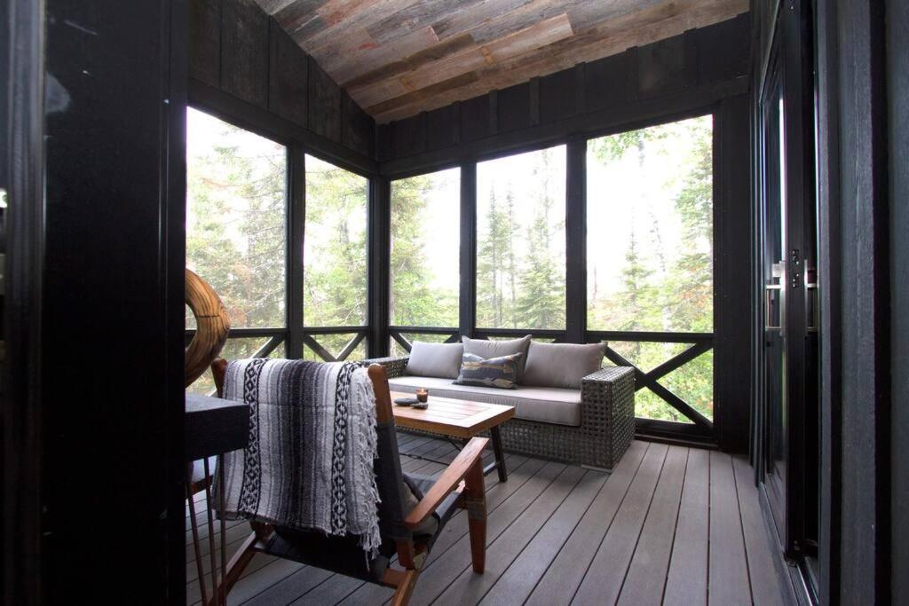 New Rustic Modern Cabin At Lutsen Mountains Extérieur photo